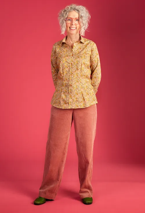 Liberty Women's Long Sleeve Shirt ' Autumn Peacock'